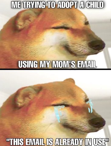 USING MY EMAIL "THIS USE: