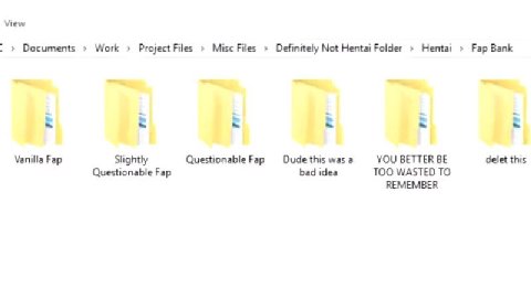View Documents Work Project Files Misc Files Definitely Not Hentai Folder Hentai Fap Bank Dude this was а VOU BETTER BE delet this Vanilla Fap Slightly Questionable Fap Questionable Fap bad idea TOO W