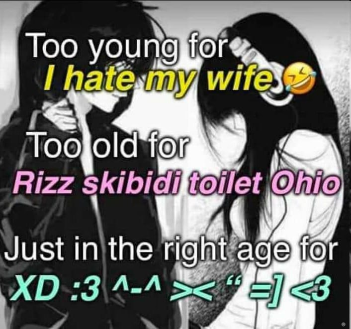 Too hog i Toolold Just in the right age for :3