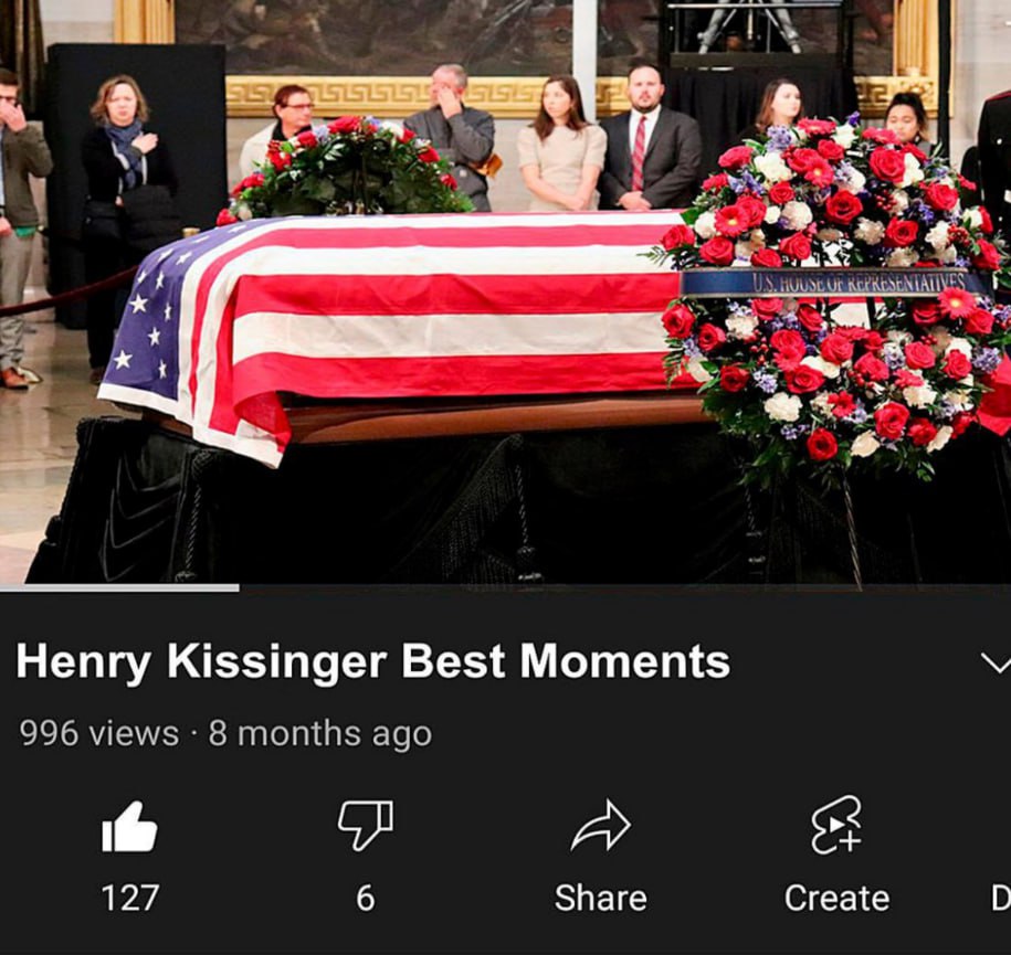 Henry Kissinger Best Moments 996 views 8 months ago 127 6 Share Create