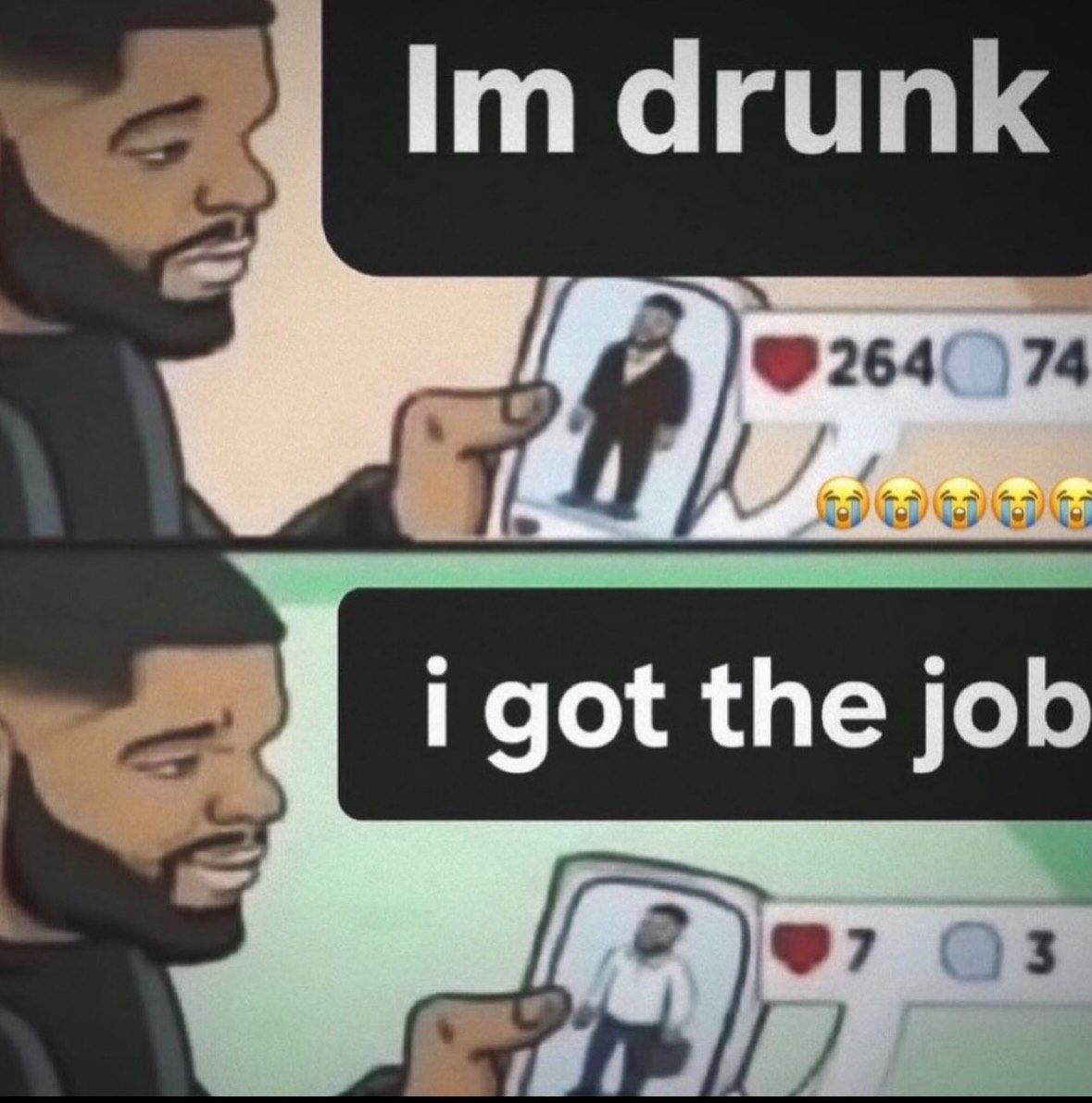 i got the job
