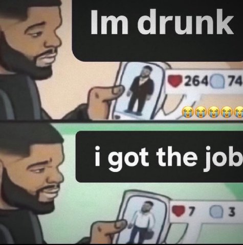 i got the job
