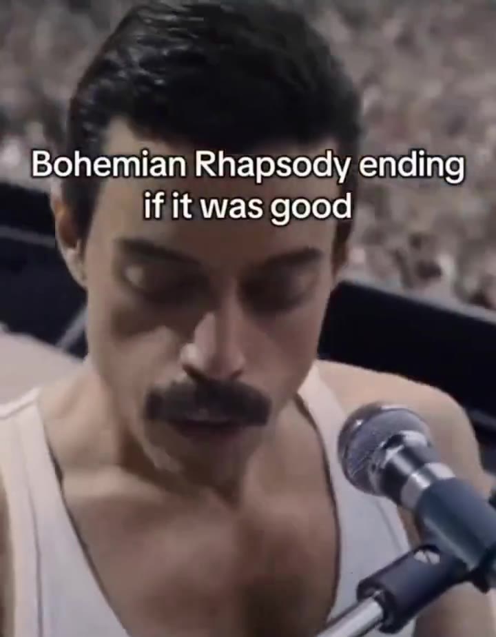 Bohemian Rhapsody ending