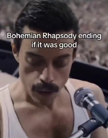 Bohemian Rhapsody ending
