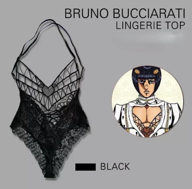 BRUNO BUCCIARAT| LINGERIE TOP lly BLACK