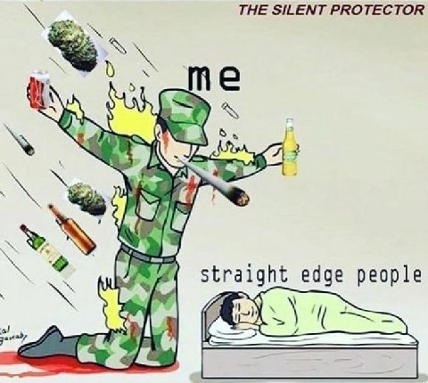 THE SILENT PROTECTOR traight edge people