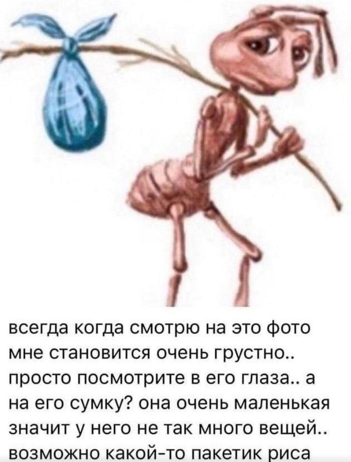 всегда когда смотрю на это фото мне становится очень грустно.. просто посмотрите в его глаза.. а на его сумку? она очень маленькая значит у него не так много вещей.. возможно какой-то пакетик риса
