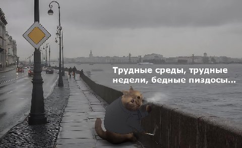 Трудные среды, трудные недели, бедные пиздосы...