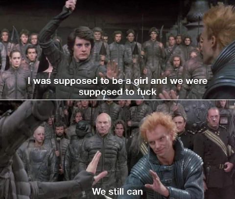 2 was supposed to be a girl and we were supposed to fuck We сап