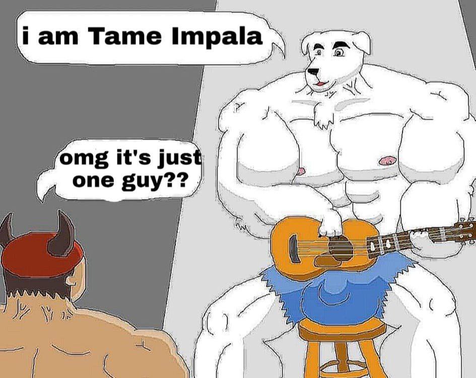 i Tame Impala 27 omg it's one guy??