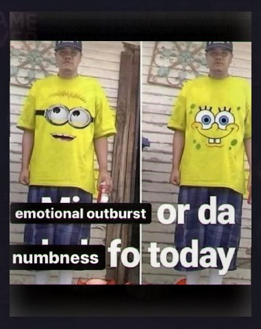 outburst numbness
