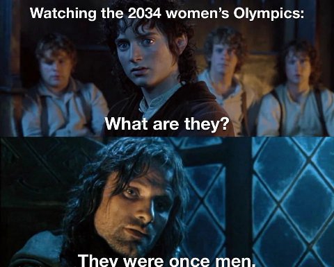 Watching the 2034 women’s Olympics: What are they? were once men.