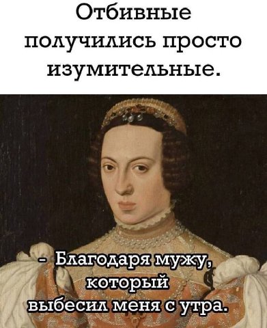 Отбивные получились просто изумительные. который: выбесил