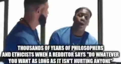 THOUSANDS OF YEARS OF PHILOSOPHERS AND ETHICISTS WHEN A REDDITOR SAYS "DO WHATEVER YOU WANT AS LONG AS IT ISNT HURTING ANYONE”