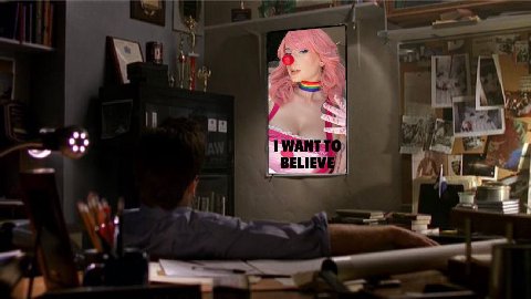 "I'm the key figure in an ongoing government charade, the plot to conceal the truth about the existence of clown girls. It's a global conspiracy, actually, with key players in the highest levels of po