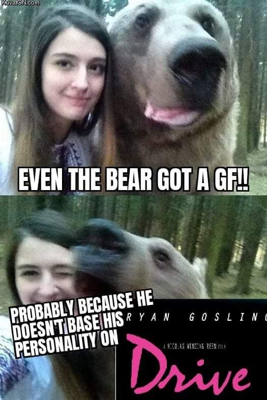 EVEN THE BEAR GOT A 0