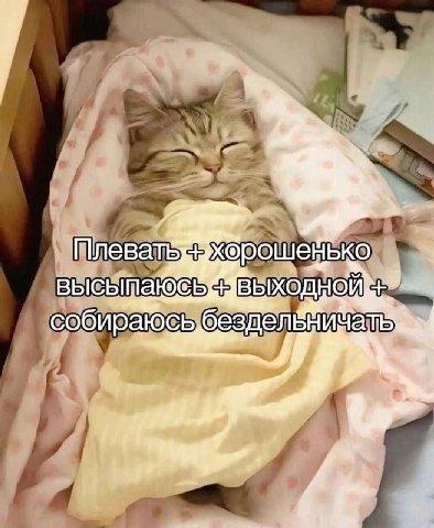 7 А и 4 хорошенько бездельничать