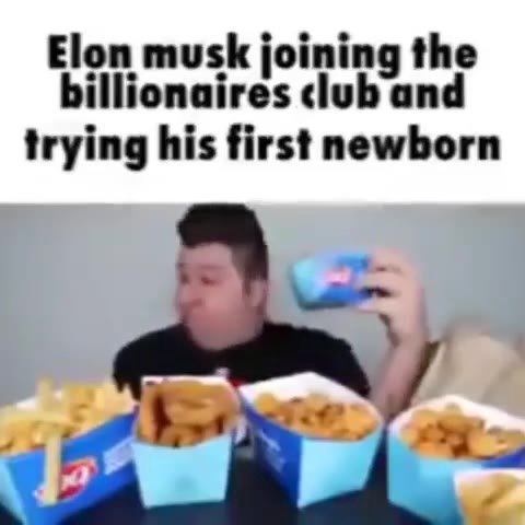trying his first newborn
