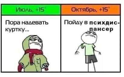 Пора налевать Пойду в психдис- куртку... ансер a