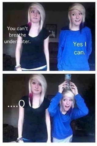 You can't breathe unde ter Yes Can.