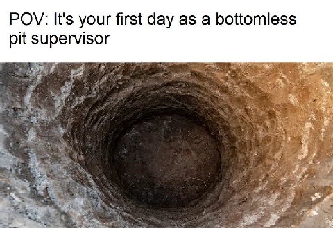 POV: It's your first day as a bottomless pit Supervisor Bot и 3
