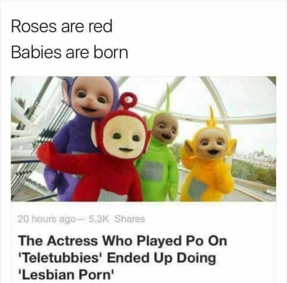 Roses are red Babies are born The Who Played On Ended Up Doing Porn'