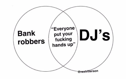 “Everyone Bank put your fucking robbers hands up” erson
