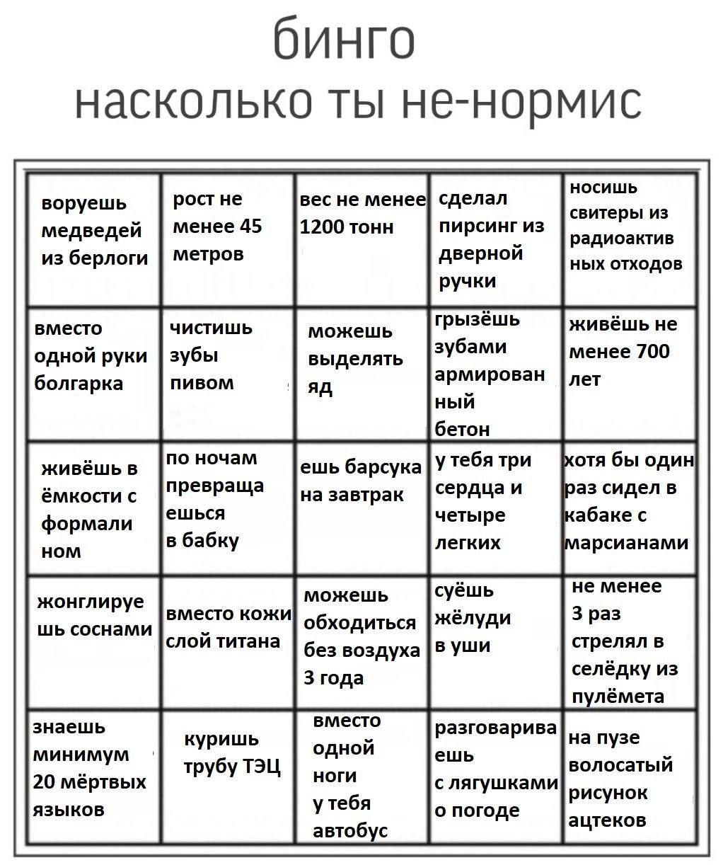 бинго насколько ты не-нормис He вес не менее] сделал носишь воруешь свитеры из медведей менее 45 1200 тонн пирсинг из радиоактив из берлоги метров дверной ных отходов ручки грызёшь живёшь не вместо мо