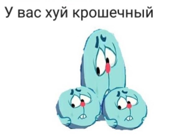 У вас хуй крошечный