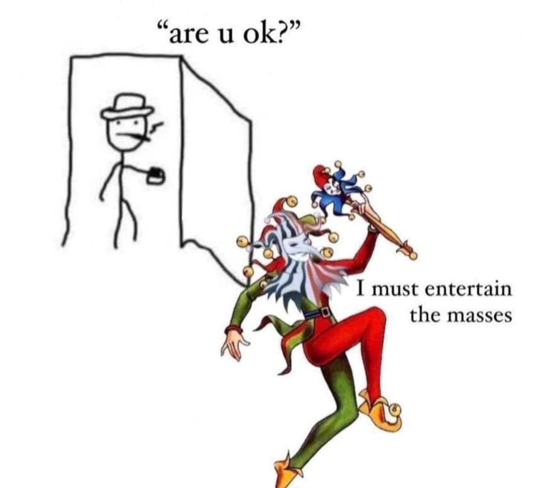 “are и I must entertain the masses