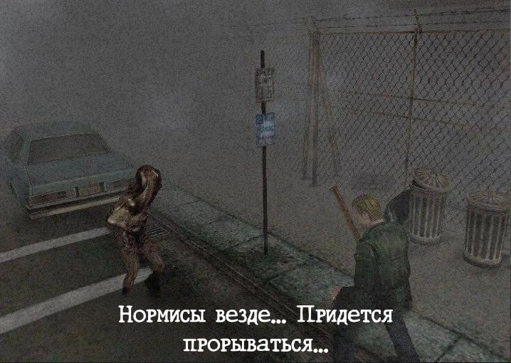 Нормисы везде... Придется