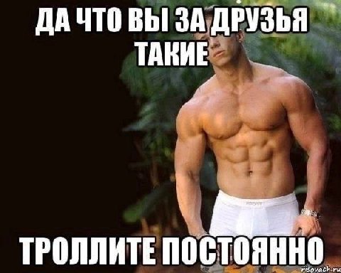 ДАЧТО ВЫ ЗА ДРУЗЬЯ ТАКИЕ ТРОЛЛИТЕ постоянно