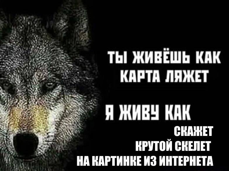 ТЫ ЖИВЕШЬ КАК КАРТА ЛЯЖЕТ Я ЖИВУ КАК КРУТОЙ СКЕЛЕТ НА КАРТИННЕ ИЗ ИНТЕРНЕТА