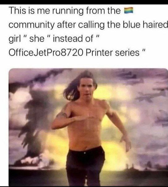 This is me running from the community after calling the blue haired girl she instead OfficeJetPro8720 Printer series