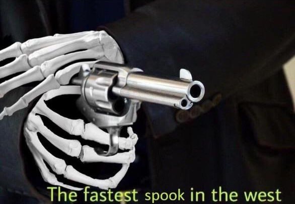 The fastest spook in the west