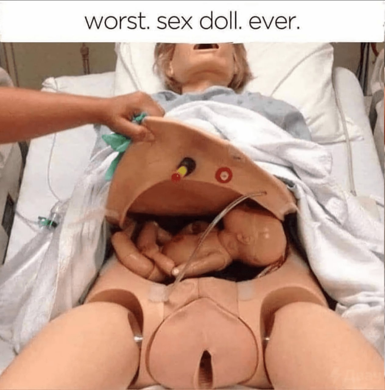 worst. sex doll. ever.