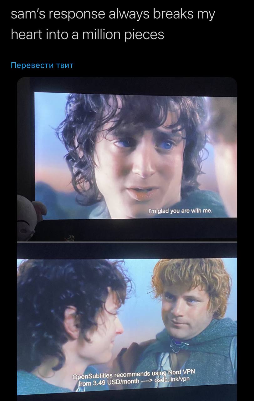 sam’'s response always breaks heart into a million pieces Перевести TBUT