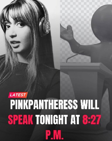 PINKPANTHERESS WILL TONIGHT AT