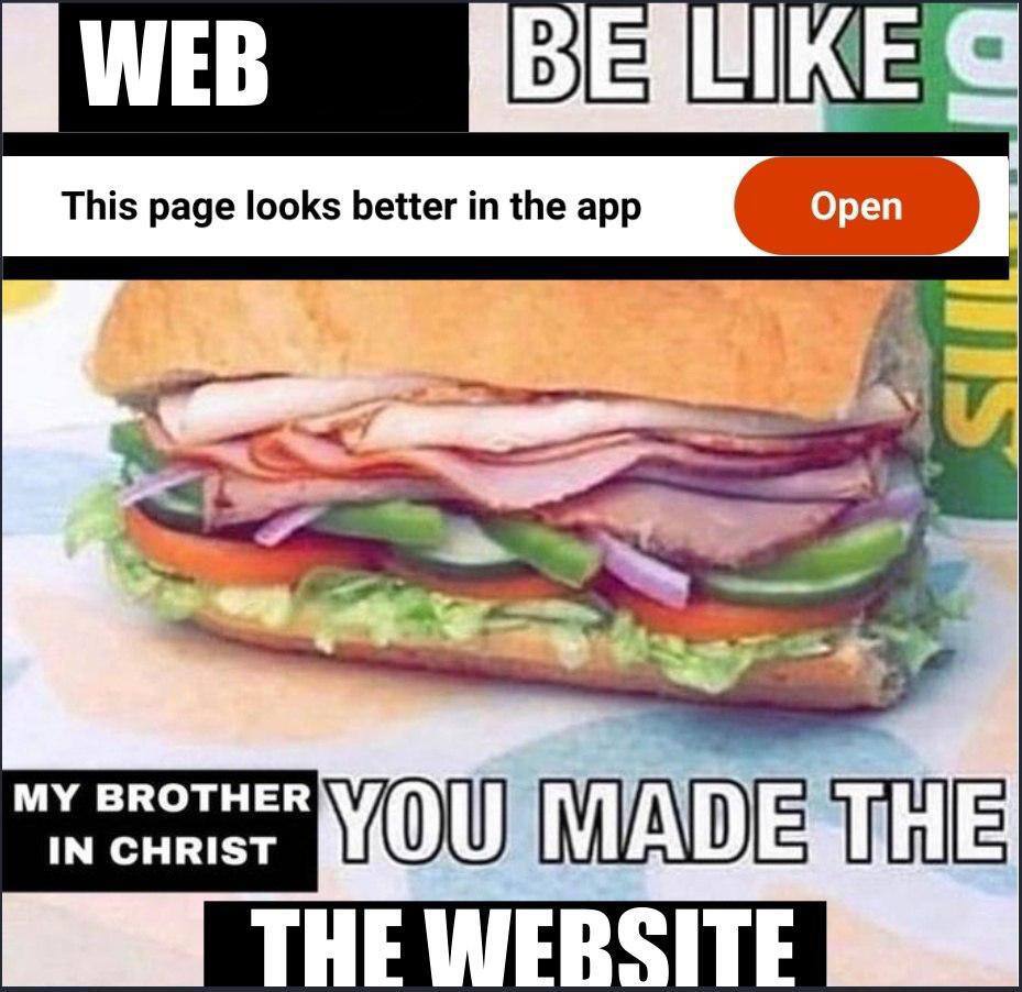 WEB This page looks better in the app be 7 MY BROTHER IN CHRIST THE WERSITE