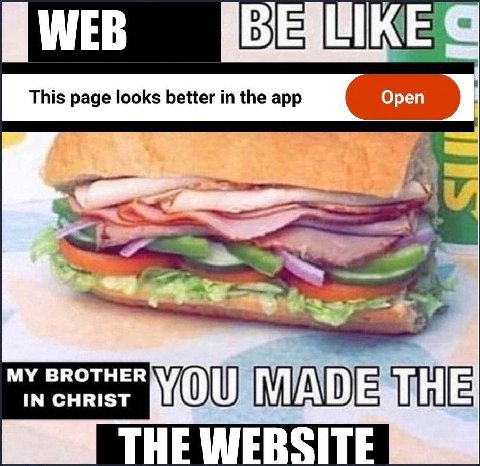 WEB This page looks better in the app be 7 MY BROTHER IN CHRIST THE WERSITE