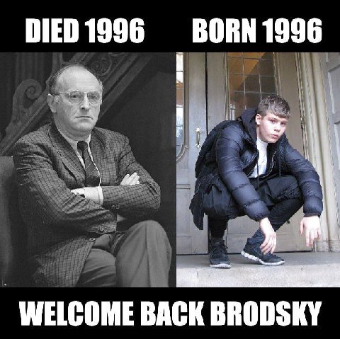 WELCOME BACK BRODSKY