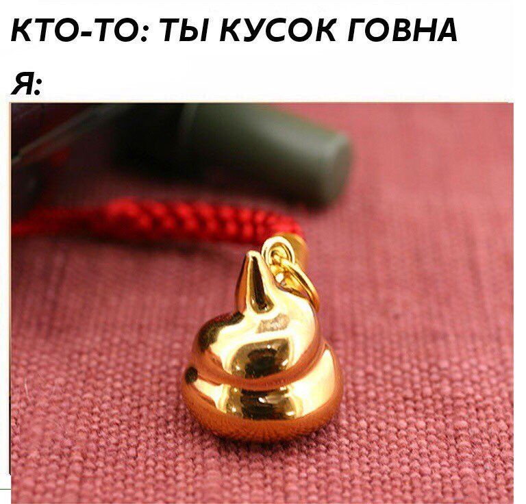 КТО-ТО: ТЫ КУСОК ГОВНА Я