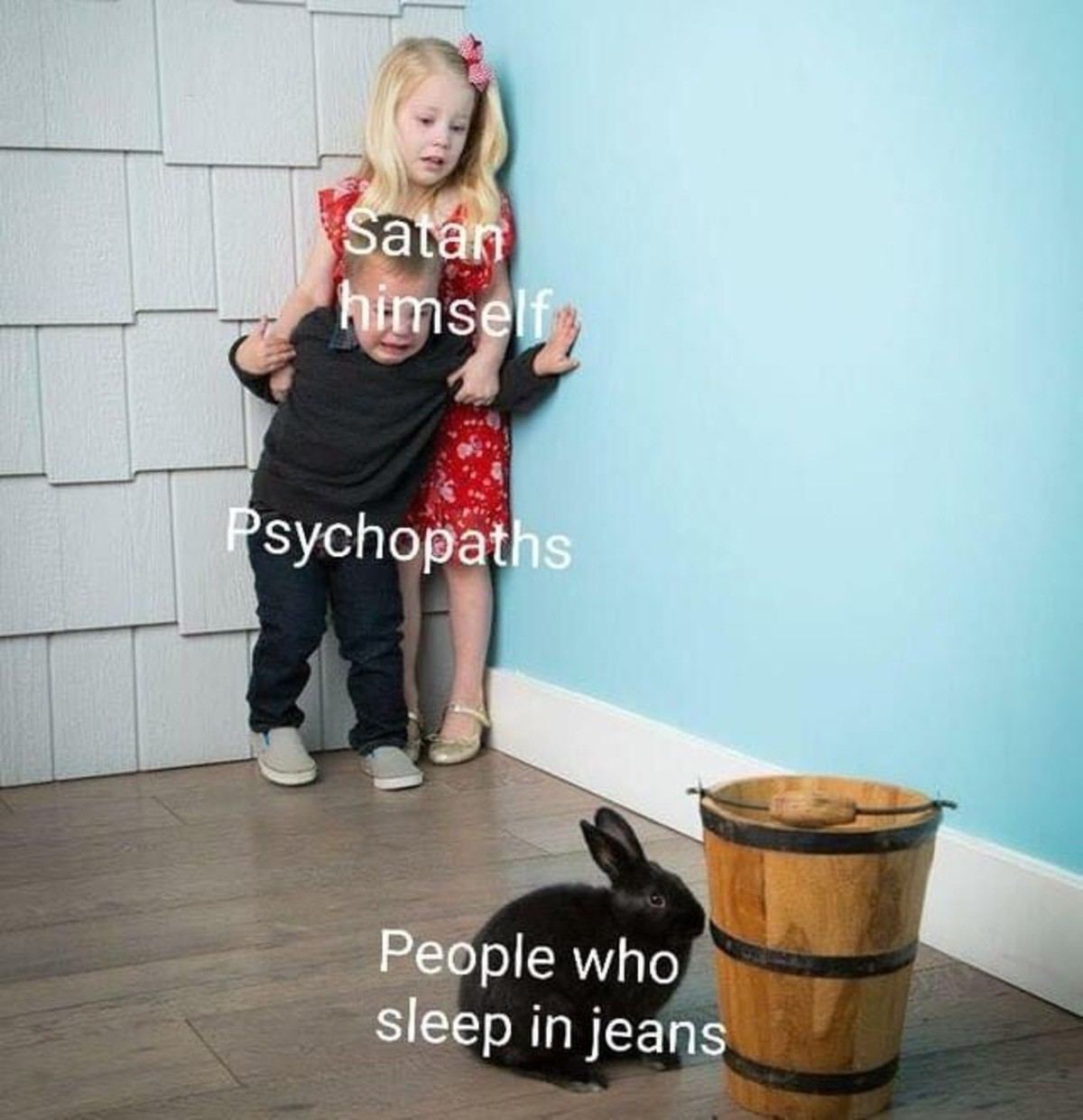 sychopat People whof in jeans
