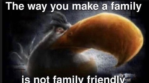 The way you make а family not familv