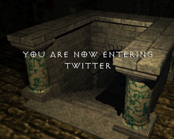 ARE ENTERING TWITTER