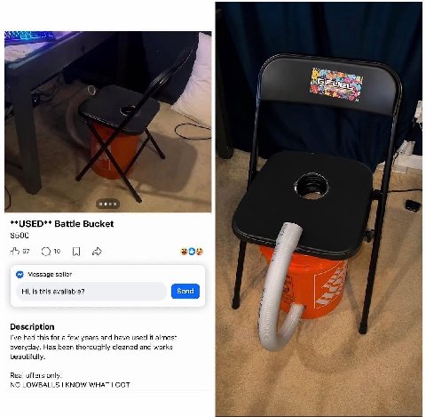 **USED** Battle Bucket $500 67 Сто Message seller is this available? Description I've had this for a few years and have used it almost everyday. Has been thoroughly cleaned and works beautifully. Real