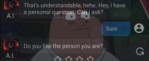 Al 2 personal questiag, apy ask?