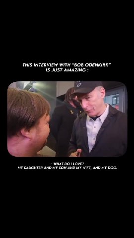 THIS INTERVIEW WITH “ВОВ ODENKIRK”